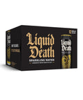 Liquid Death Sparkling Mountain Water Can 500ml - 12 x 500ml Cans