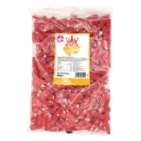 Kingsway Fizzy Strawberry Bites Bag 2kg