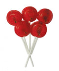 Dobsons Wrapped Traffic Light Mega Lollies CDU - 24 x 19g Lollipops