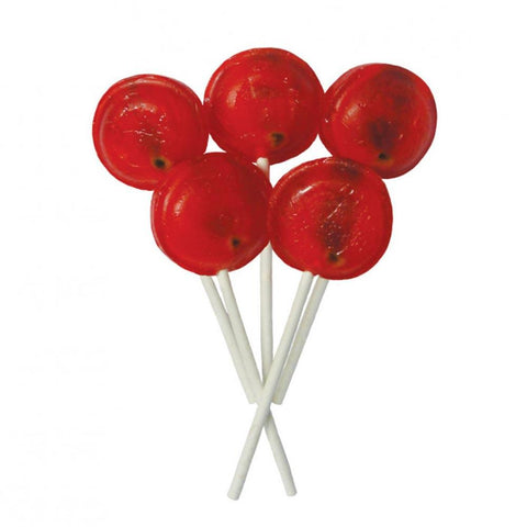 Dobsons Wrapped Traffic Light Mega Lollies CDU - 24 x 19g Lollipops