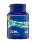 Airwaves Menthol & Eucalyptus Sugarfree Chewing Gum 46 Pieces Bottle £2.50 PMP - 6 Bottles