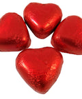 Kingsway Red Foiled Milk Chocolate Hearts 1kg