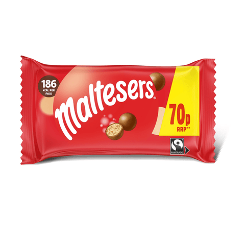 Maltesers Milk Chocolate & Honeycomb Snack Bag £0.70 PMP 37g - 40 x 37g Bags