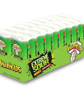 Warheads Mini Extreme Sour Hard Candy 49g - 18 x 49g Tubs