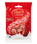 Lindt Lindor Christmas Milk Chocolate Mini Truffles Bag 80g - 16 x 80g Bags