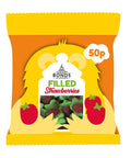 Bonds Filled Strawberries Treat Bags 50g 50p PMP - 20 x 50g Bags