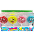 Crazy Candy Factory Smiler Lollies 50g - 24 x 50g Lollipops