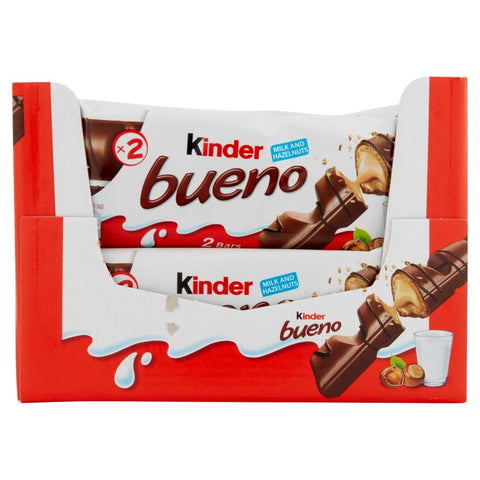 Kinder Bueno Chocolate Bar - 30 x 43g Bars