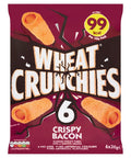 Wheat Crunchies Crispy Bacon Crisps 6 Pack - 16 x (6 x 20g Bags)