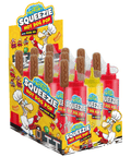 Crazy Candy Factory Squeezie Hot Dog Pop 80g - 12 x 80g Lollipops