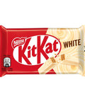 KitKat 4 Finger White Biscuit Bar 41.5g - 24 x 41.5g Bars