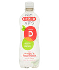 Get More Vits Vitamin D Still Mango & Passionfruit Bottle 500ml - 12 x 500ml Bottles