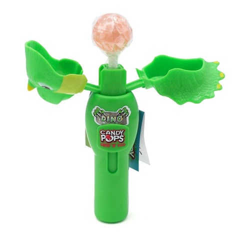 Candy Dino Pops Push N Twist Lollipops 8g - 12 x 8g Lollipops