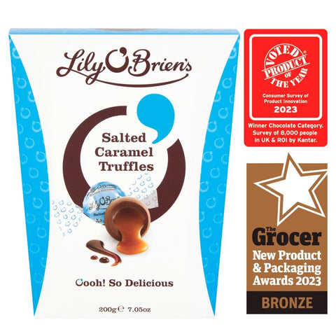 Lily O'Brien's Salted Caramel Truffles Box 200g