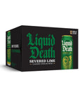 Liquid Death Severed Lime Mountain Water Can 500ml - 12 x 500ml Cans