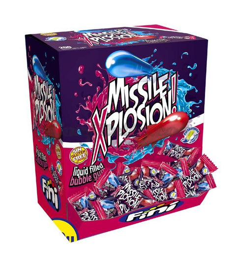 Fini Missile Xplosion Bubblegum 5p