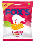 Fox's Glacier Fruits 100g £1 PMP - 12 x 100g Bags