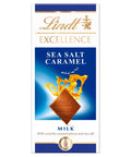 Lindt Excellence Milk Sea Salt Caramel Bar 100g - 20 x 100g Bars