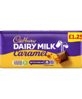 Cadbury Dairy Milk Caramel Chocolate Bar £1.25 PMP 120g - 16 x 120g Bars