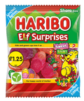 Haribo Limited Edition Elf Surprises Bag 140g £1.25 PMP - 12 x 140g Bags