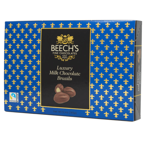 Beech's Luxury Milk Chocolate Brazils 145g - 6 x 145g Boxes