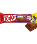 KitKat Chunky Crunchy Double Chocolate Bar 42g 75p PMP - 24 x 42g Bars