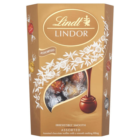 Lindt Lindor Assorted Chocolate Truffles Box 337g