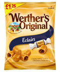 Werther's Original Eclairs Bags 100g £1.25 PMP - 12 x 100g Bags