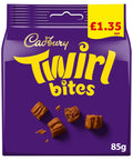 Cadbury Twirl Bites Chocolate Bag 85g £1.35 PMP - 10 x 85g Bags