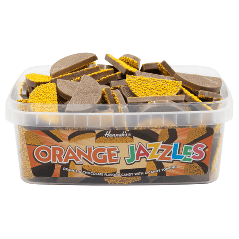 Hannah's Orange Jazzles Tub 600g