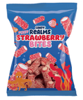 Candy Realms Fizzy Strawberry Bites Bag 170g - 12 x 170g Bags