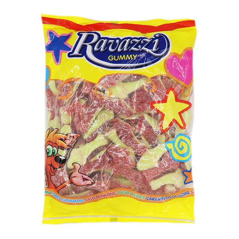 Ravazzi Sour Watermelon Sharks Bag 1kg