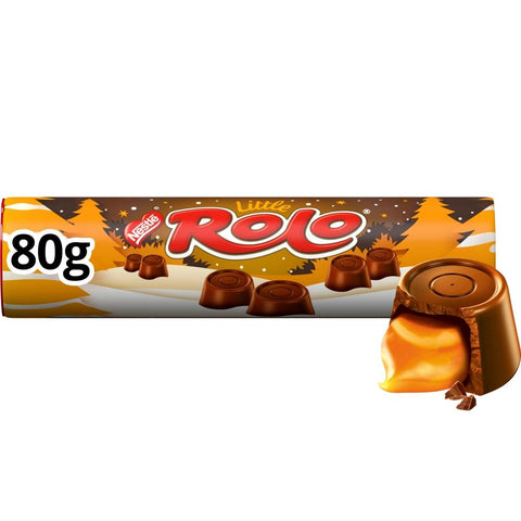 Little Rolo Milk Chocolate Giant Tube 80g - 15 x 80g Tubes