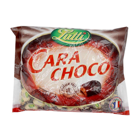 Lutti Carachoco Chocolate Toffees Bags 1kg