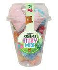 Candy Realms Fizzy Mix Candy Cup 225g - 8 x 225g Cups