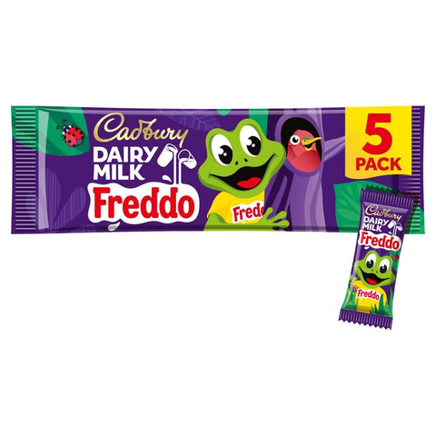 Cadbury Dairy Milk Freddo Chocolate Bar 5 Pack 90g - 30 x 90g 5 Packs