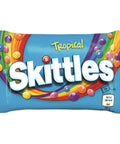 Skittles Vegan Chewy Sweets Tropical Fruit Flavoured Bag 45g - 36 x 45g Bag