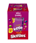 Skittles Vegan Chewy Sweets Wild Berry Fruit Flavoured Treat Bag £1.35 PMP 109g - 14 x 109g Bags