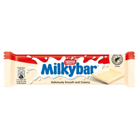 Milkybar White Chocolate Bar 25g - 40 x 25g Bars