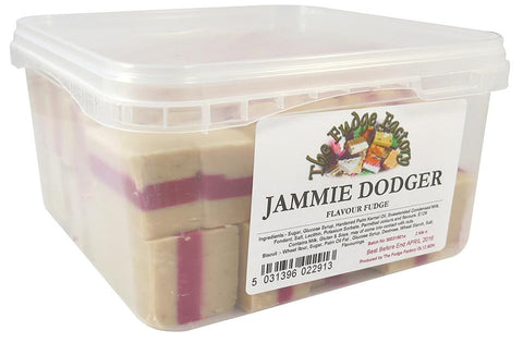 The Fudge Factory Jammie Dodger Fudge 2kg