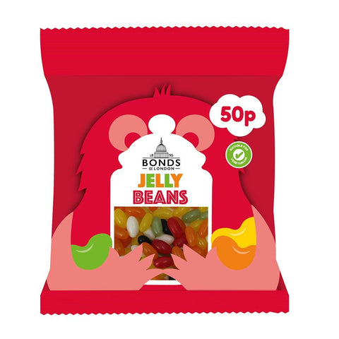 Bonds Jelly Beans Treat Bags 50g 50p PMP - 20 x 50g Bags