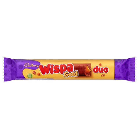 Cadbury Wispa Gold Duo Chocolate Bar 67g - 32 x 67g Bars