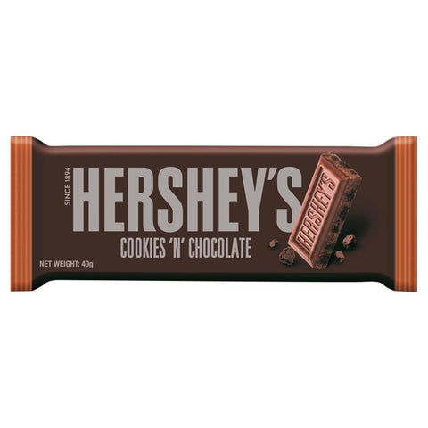 Hershey's Cookies & Chocolate Bar 40g - 24 x 40g Bars