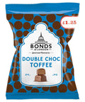 Bonds Double Choc Toffee Bags 100g £1.25 PMP - 12 x 100g Bags