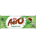 Aero Bubbly Peppermint Mint Chocolate Bar 36g - 24 x 36g Bars