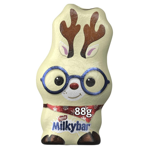 Milkybar Reindeer White Chocolate Christmas Figure 88g