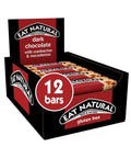 Eat Natural Dark Chocolate with Cranberries & Macadamias Fruit & Nut Bars 40g - 12 x 40g Bars