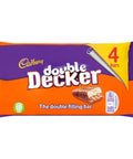 Cadbury Double Decker Chocolate Bar 4 Pack 149.2g - 8 x (4 x 37g)