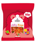 Bonds Jelly Friendship Rings Treat Bags 50g 50p PMP - 20 x 50g Bags