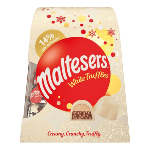 Maltesers Truffles White Chocolate Gift Box of Chocolates 200g